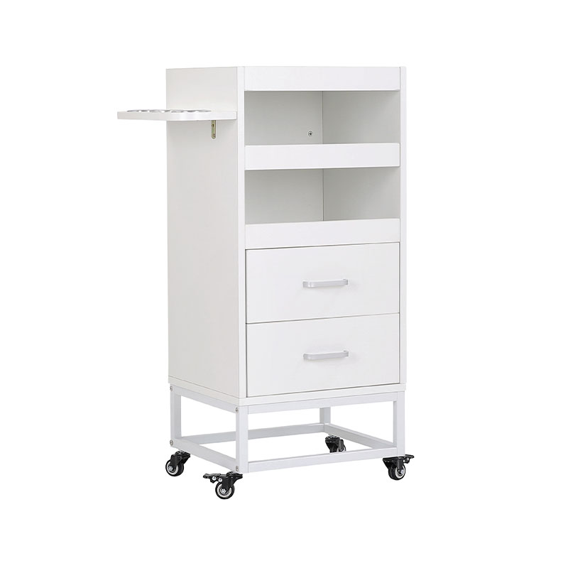 HZ2032W Salon-Haarschrank mit Trocknerhalter und Schublade