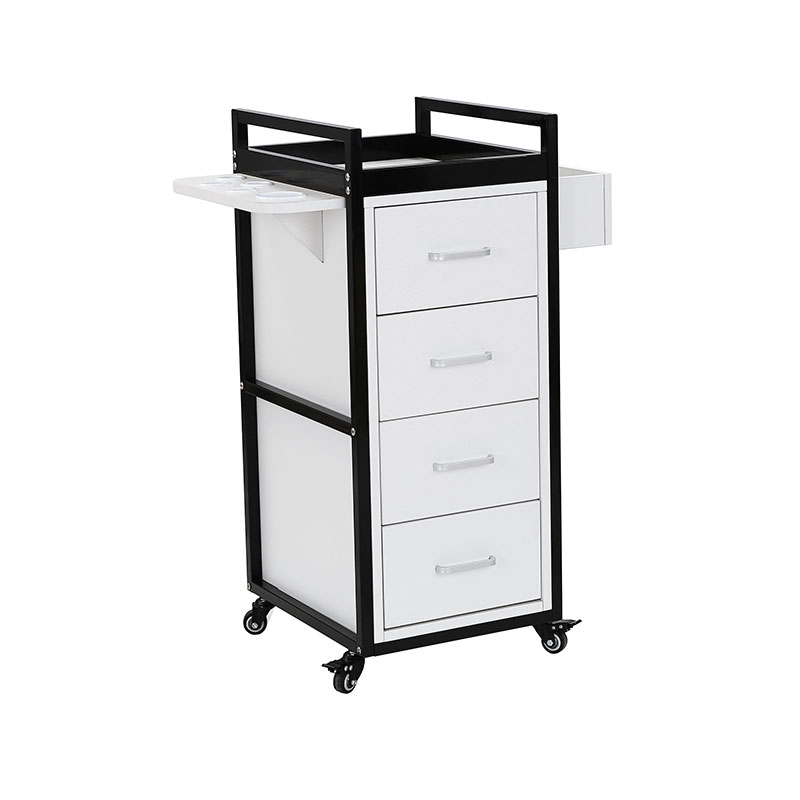 HZ2069BK / HZ2069W Schönheitssalonwagen in Schwarz und Gold