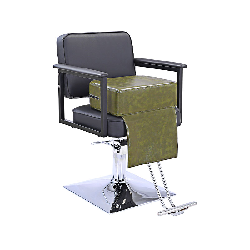 HZ8101BR / HZ8101GR / HZ8101 Übergroßer Kindersitz mit Lederkissen für den Friseursalon