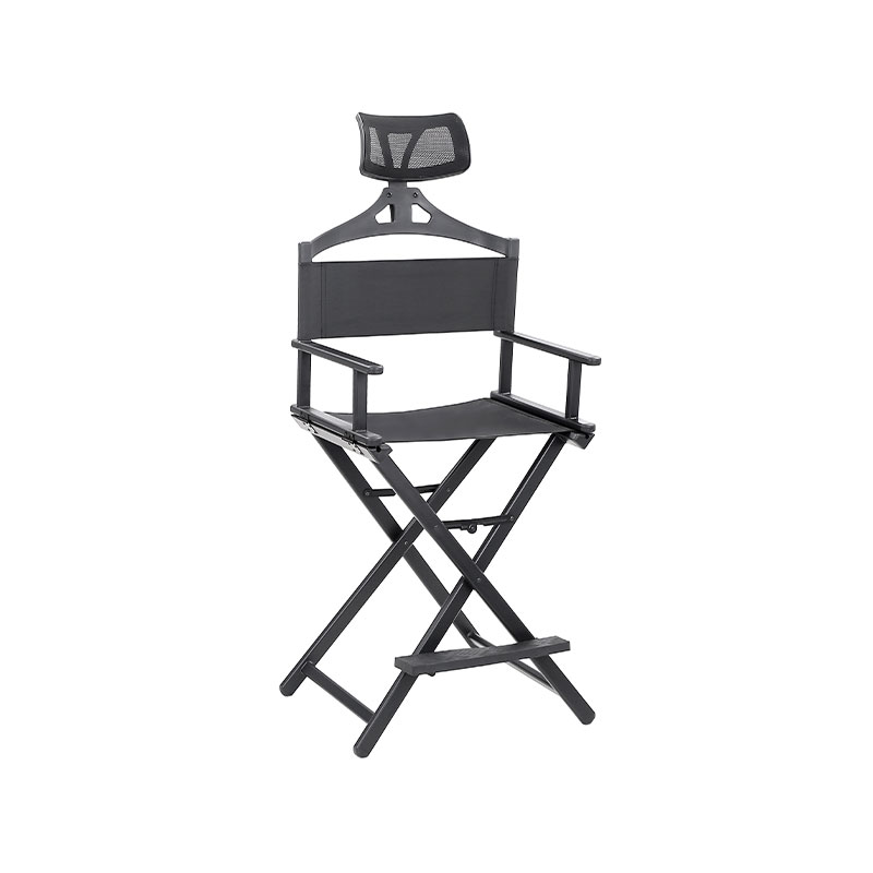 HZ2008Z Tragbarer, faltbarer Make-up-Stuhl mit Kopfstütze