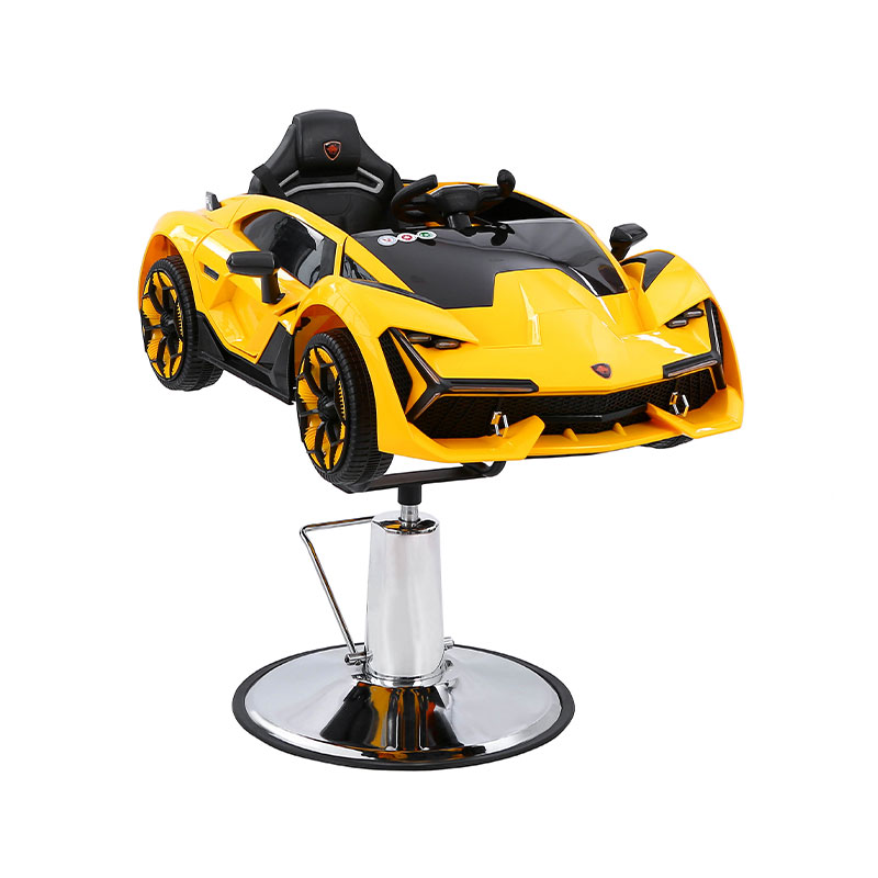 HZ8103Z Gelbe Kinderfriseurstühle in Autoform