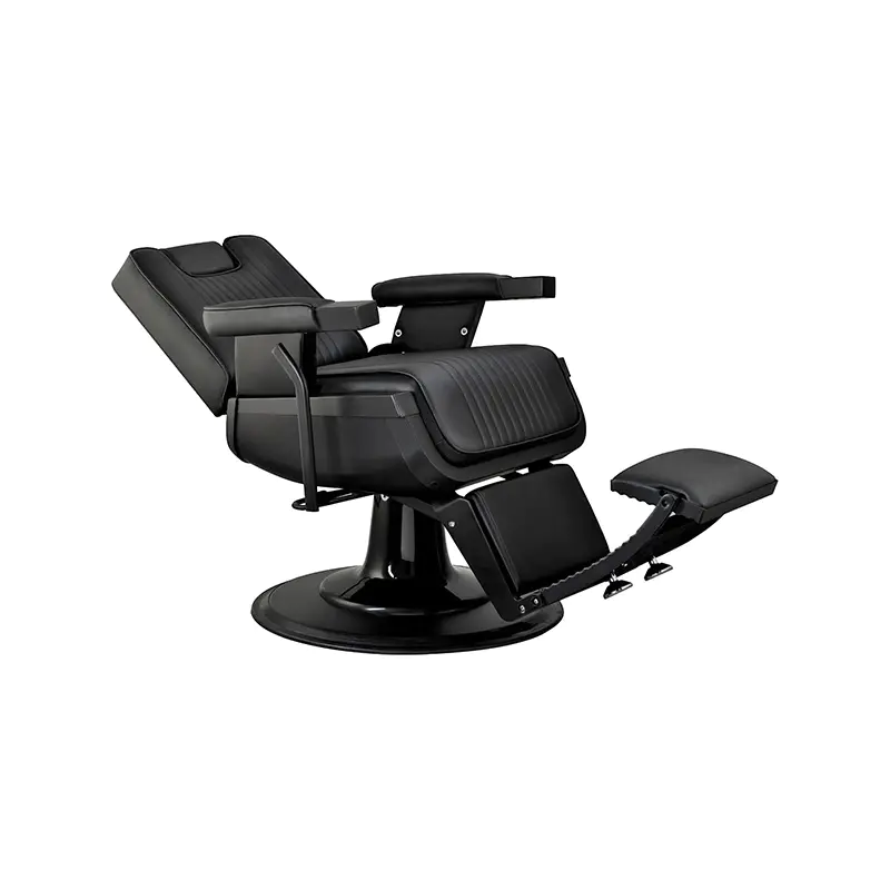 HZ8740GD / HZ8740DZ / HZ8740DB Schwarzer klassischer Retro-Friseurstuhl im Lincoln-Stil