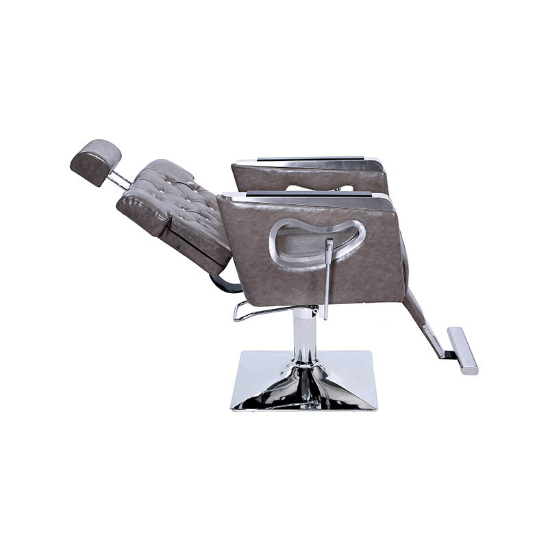 HZ87111GY / HZ87111WT / HZ87111PK / HZ87111BR / HZ87111 Liegender Salonstuhl, robuster Vintage-Stylingstuhl für Friseure