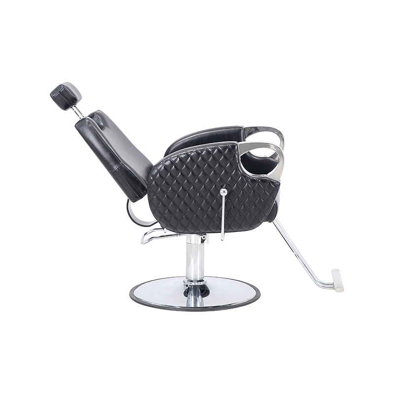 HZ8868B Schwarzer ergonomischer Friseursalonstuhl