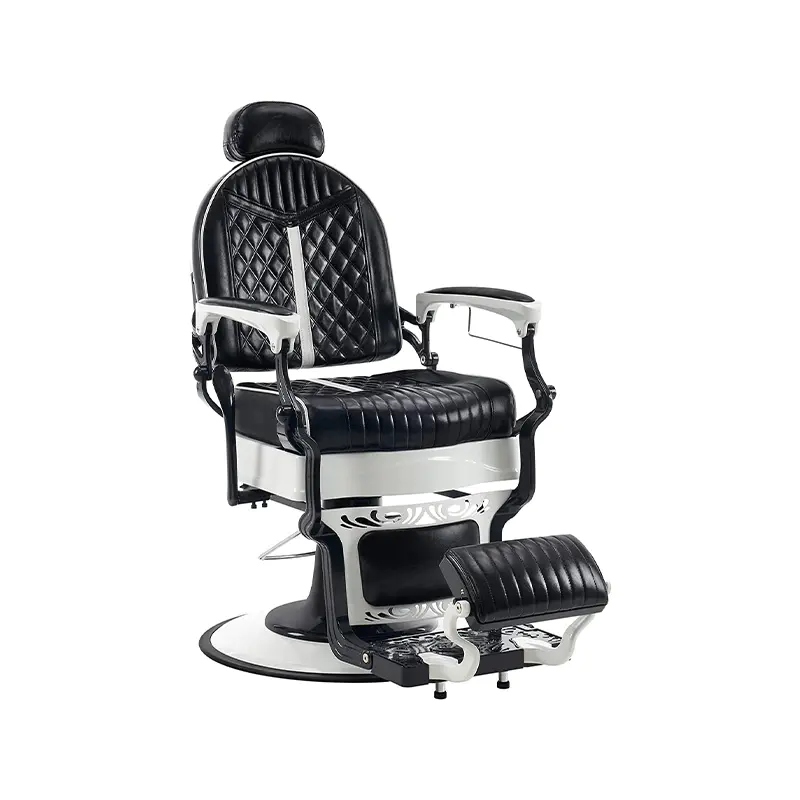 HZ87101BW / HZ87101BK / HZ87101RB / HZ87101 / HZ87101RD Britischer Retro-Diamant-Friseursalon-Friseurstuhl