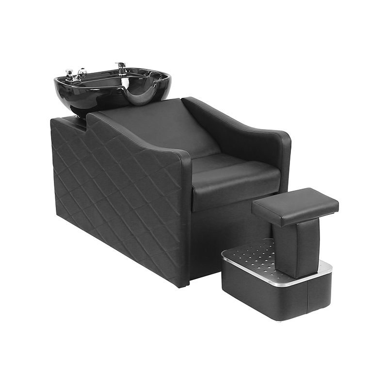 HZ9075 Haarwaschstation mit Keramik-Shampoobecken